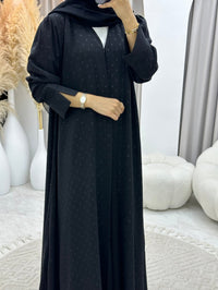 C RTW 0181 Black Abaya - L / 52