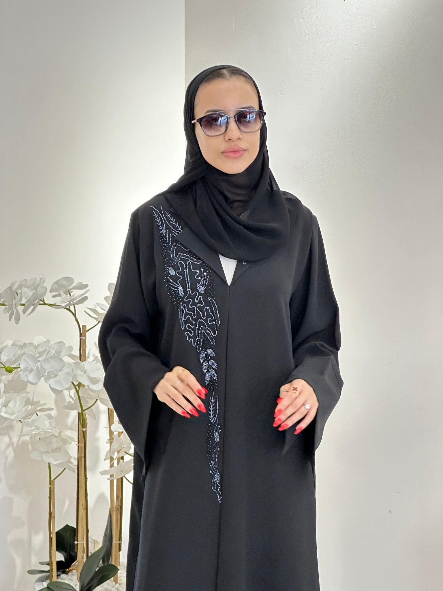 C RTW 0341 Black Abaya