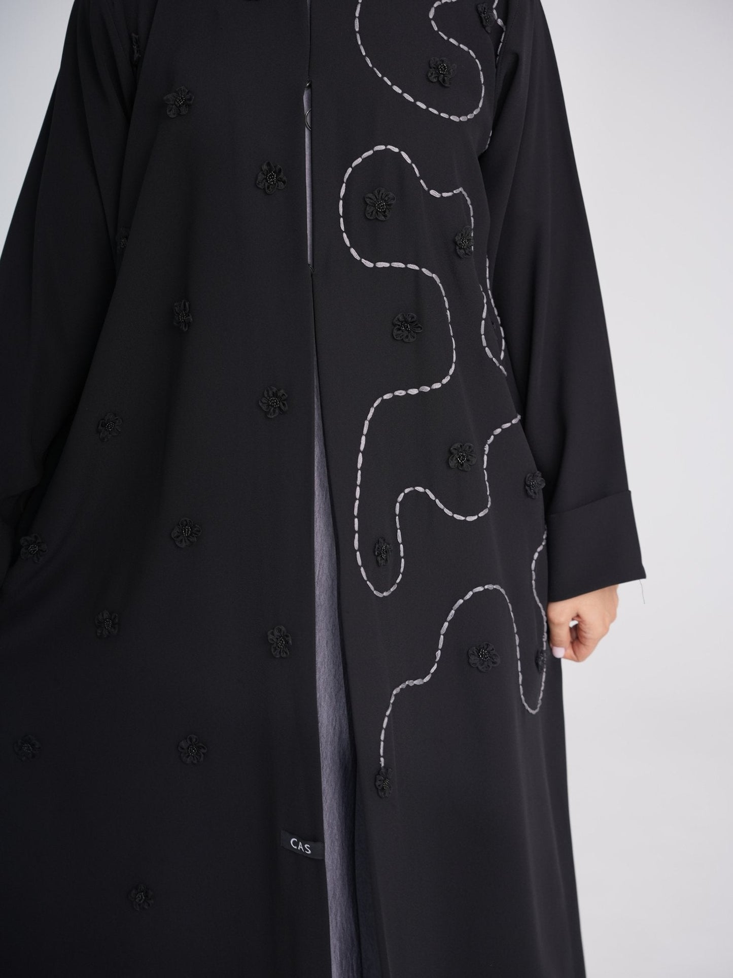 C RTW 0387 Black Abaya