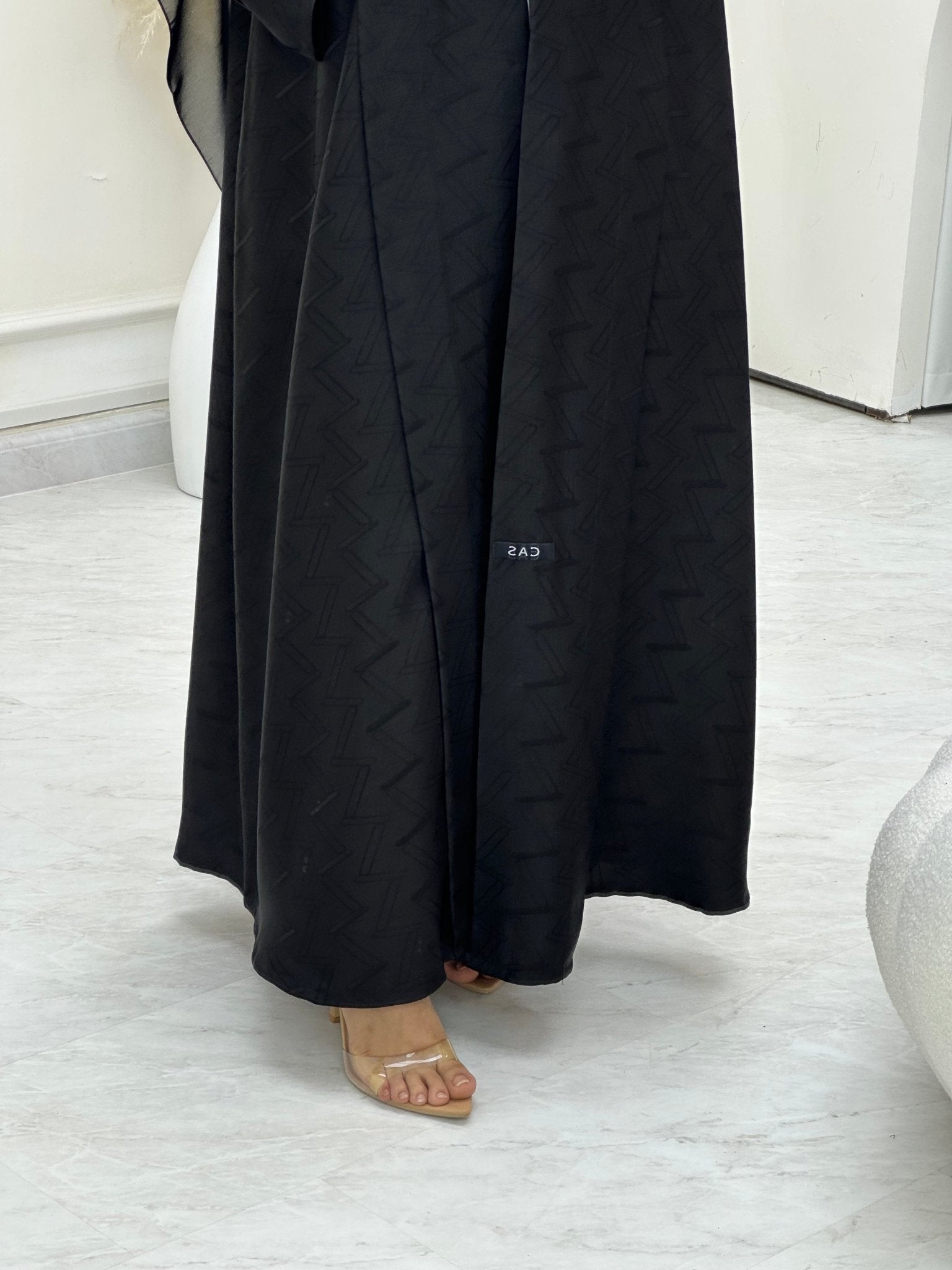C RTW 0640 Black Abaya