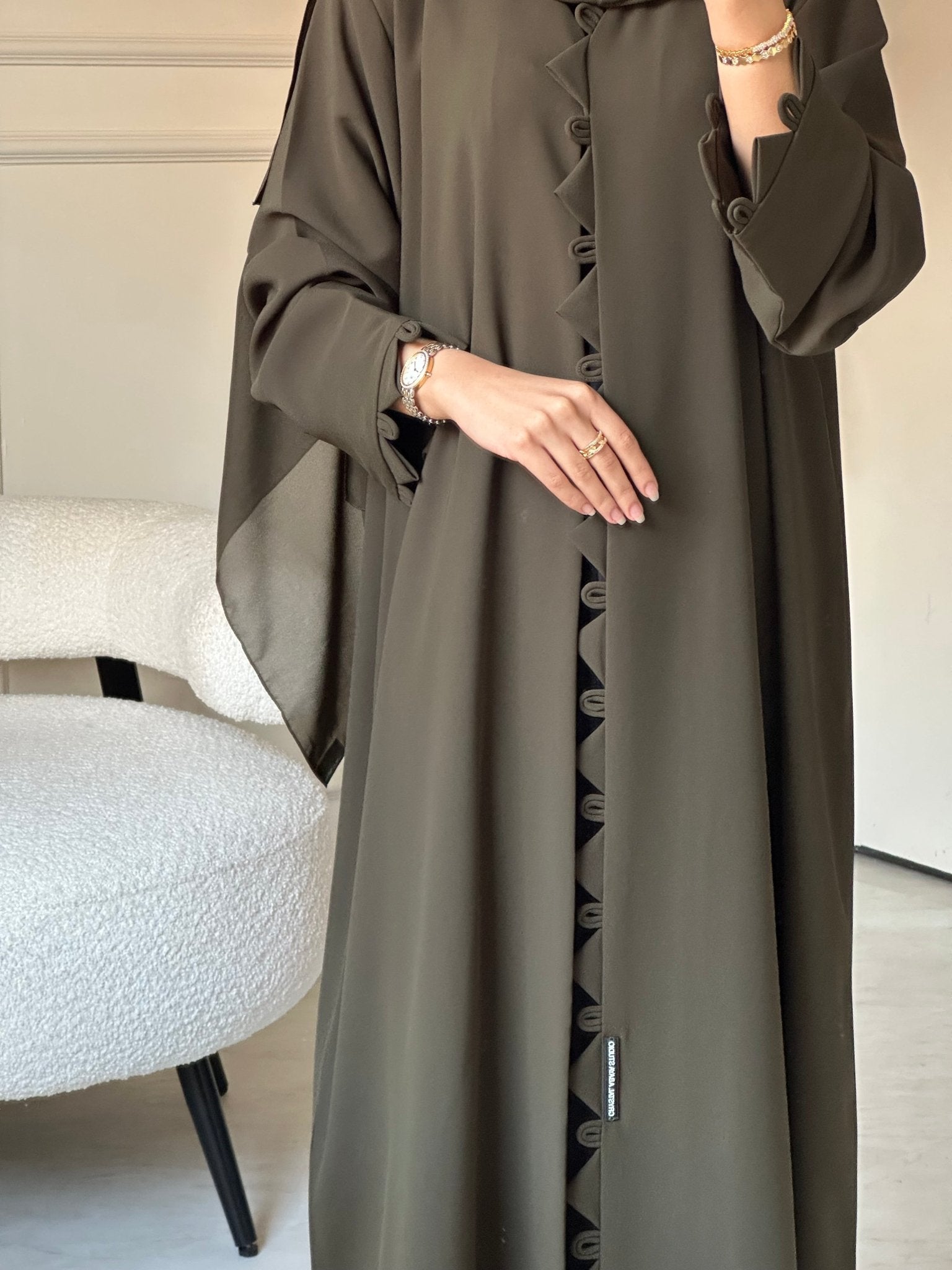 C RTW 0811 Olive Abaya