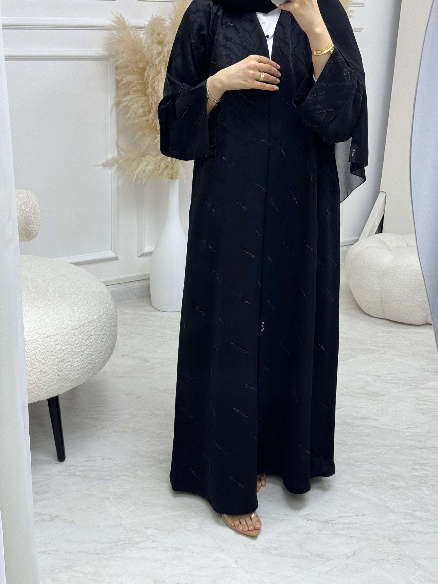 C RTW 0981 Black Eid Abaya