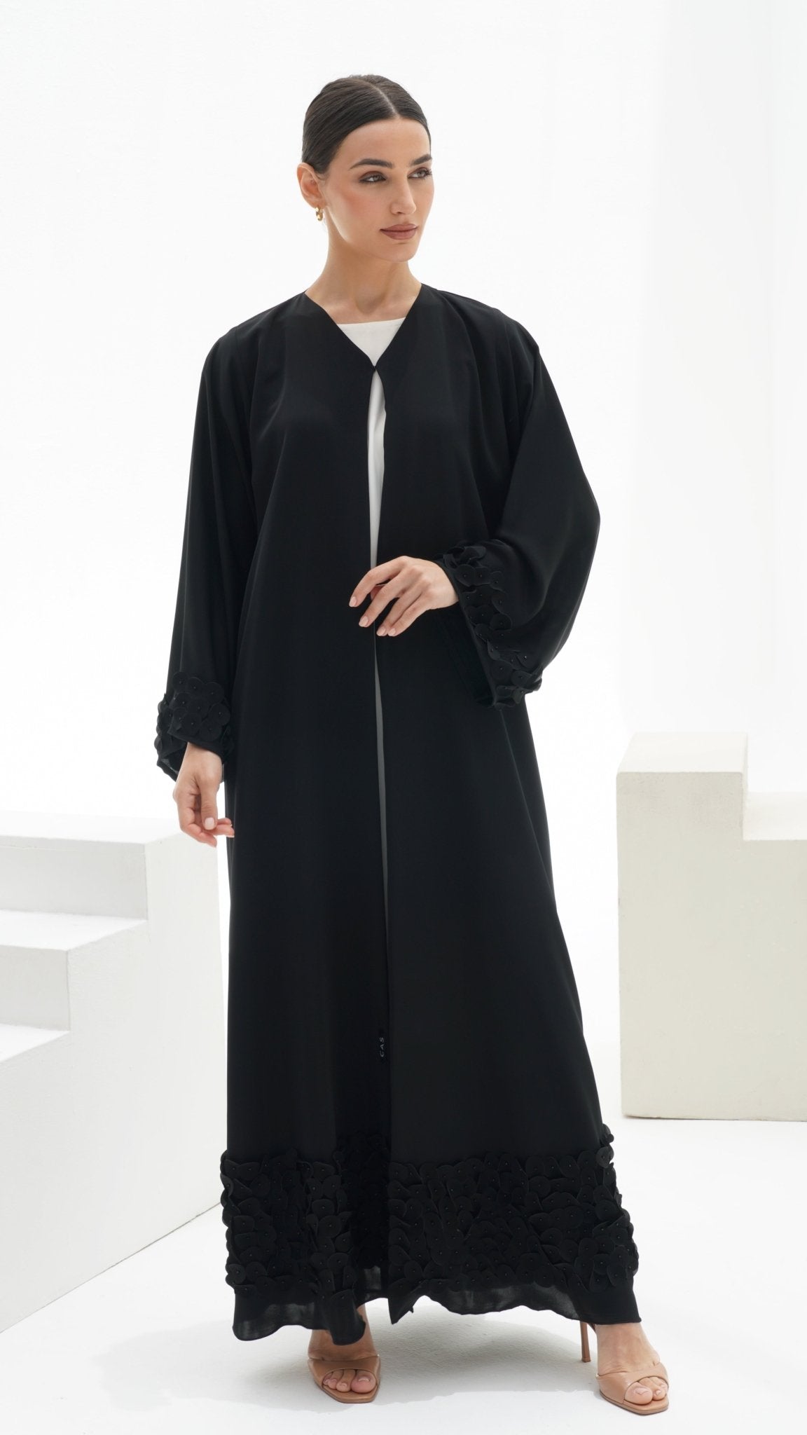 C RTW 1115 Black Abaya