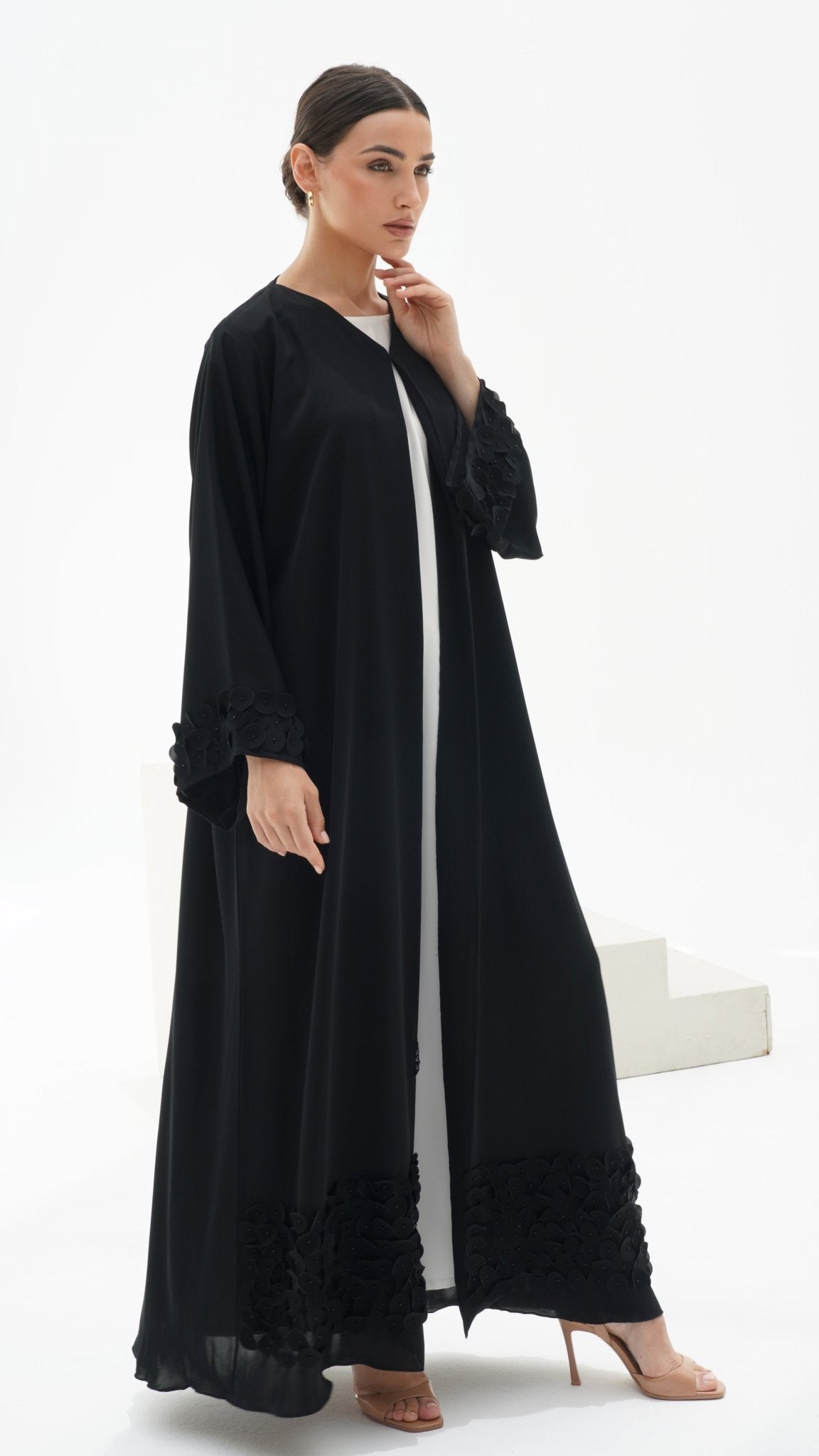 C RTW 1115 Black Abaya