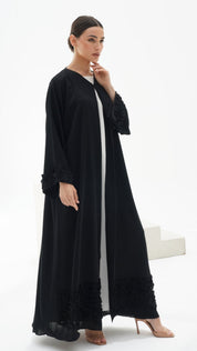 C RTW 1115 Black Abaya