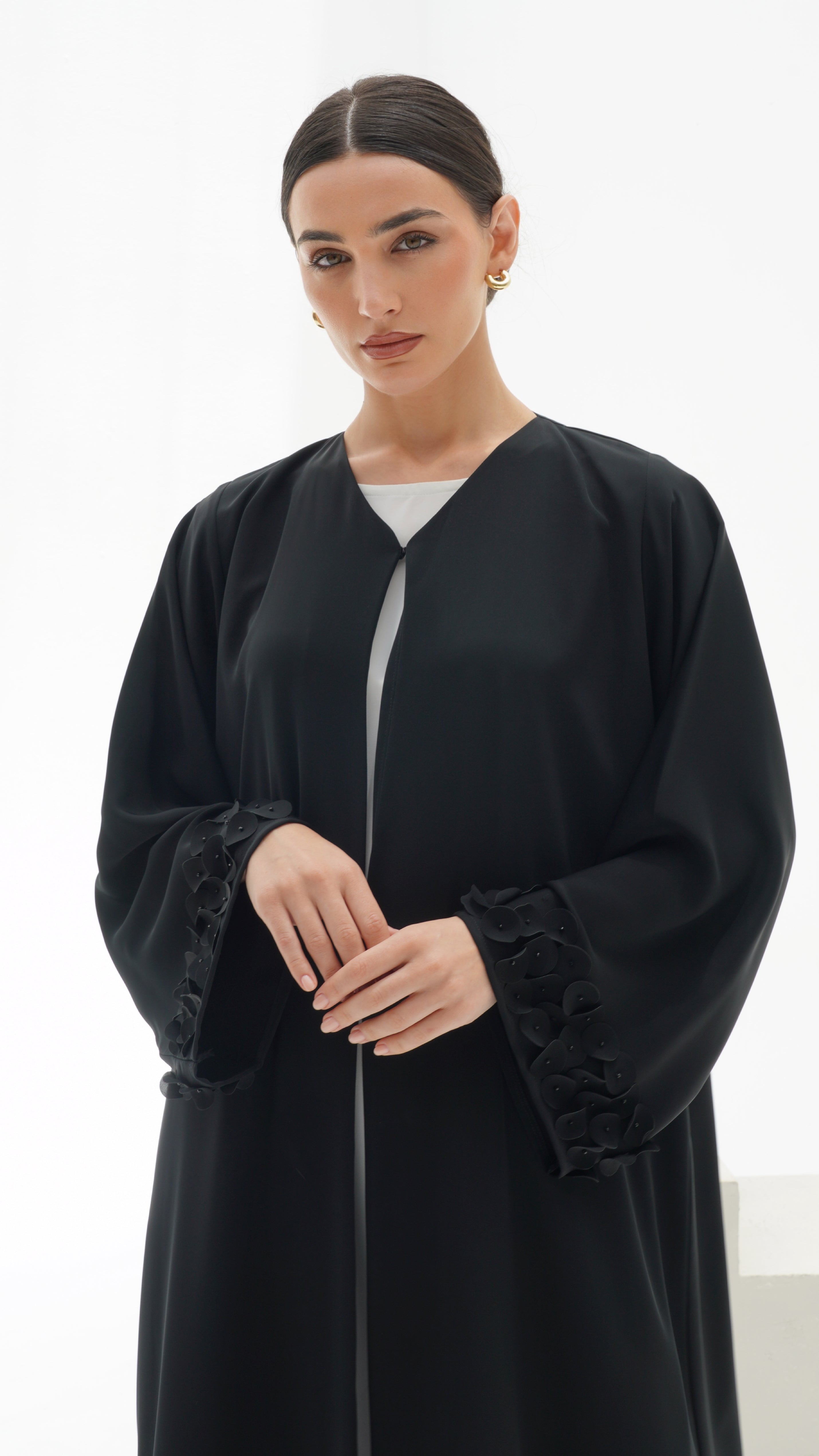 C RTW 1115 Black Abaya