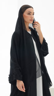 C RTW 1115 Black Abaya