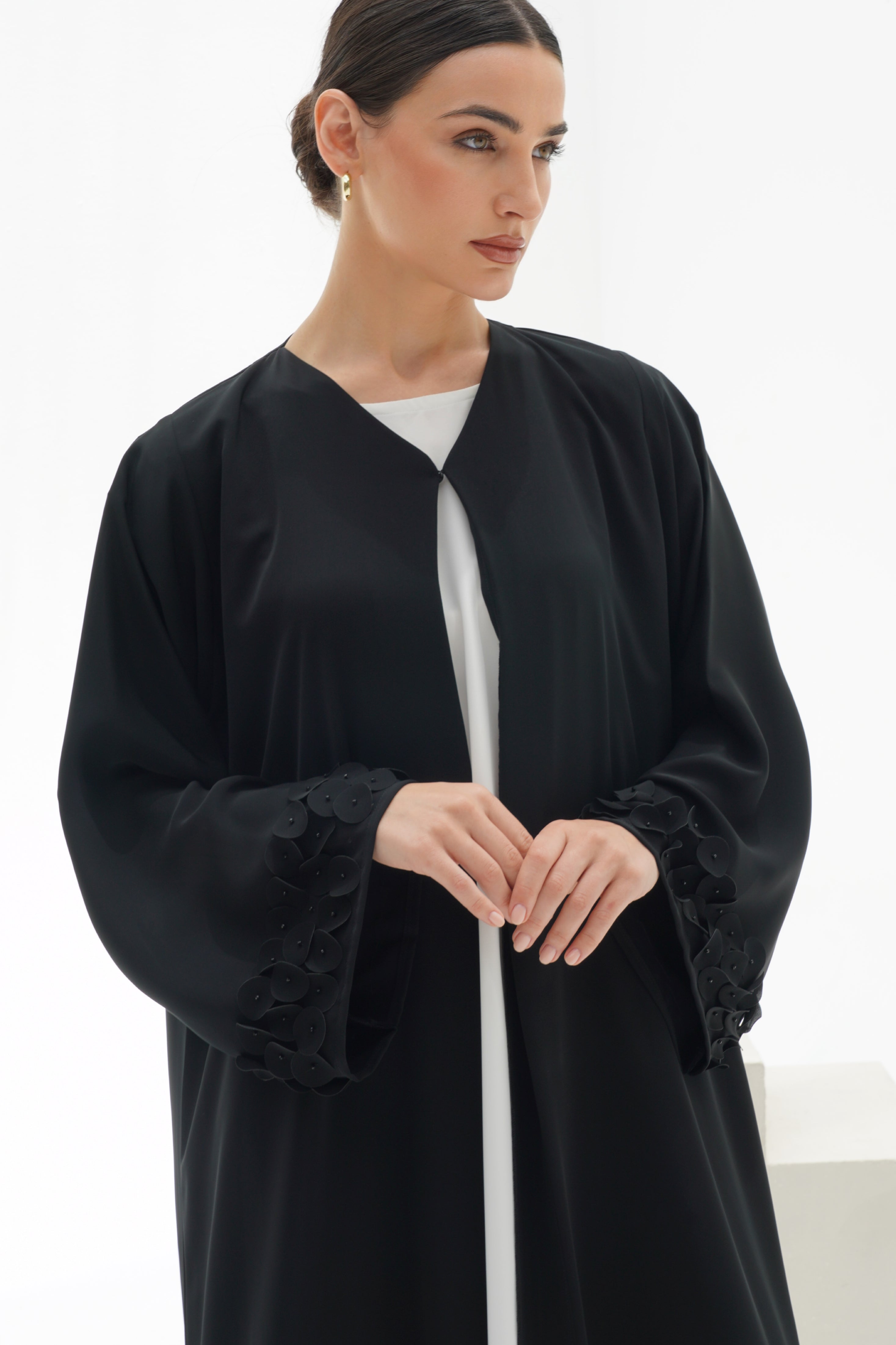 C RTW 1115 Black Abaya