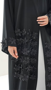 C RTW 1117 Black Abaya
