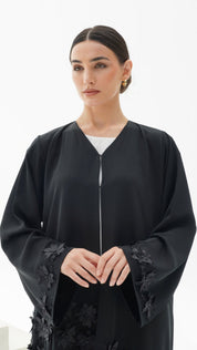 C RTW 1117 Black Abaya