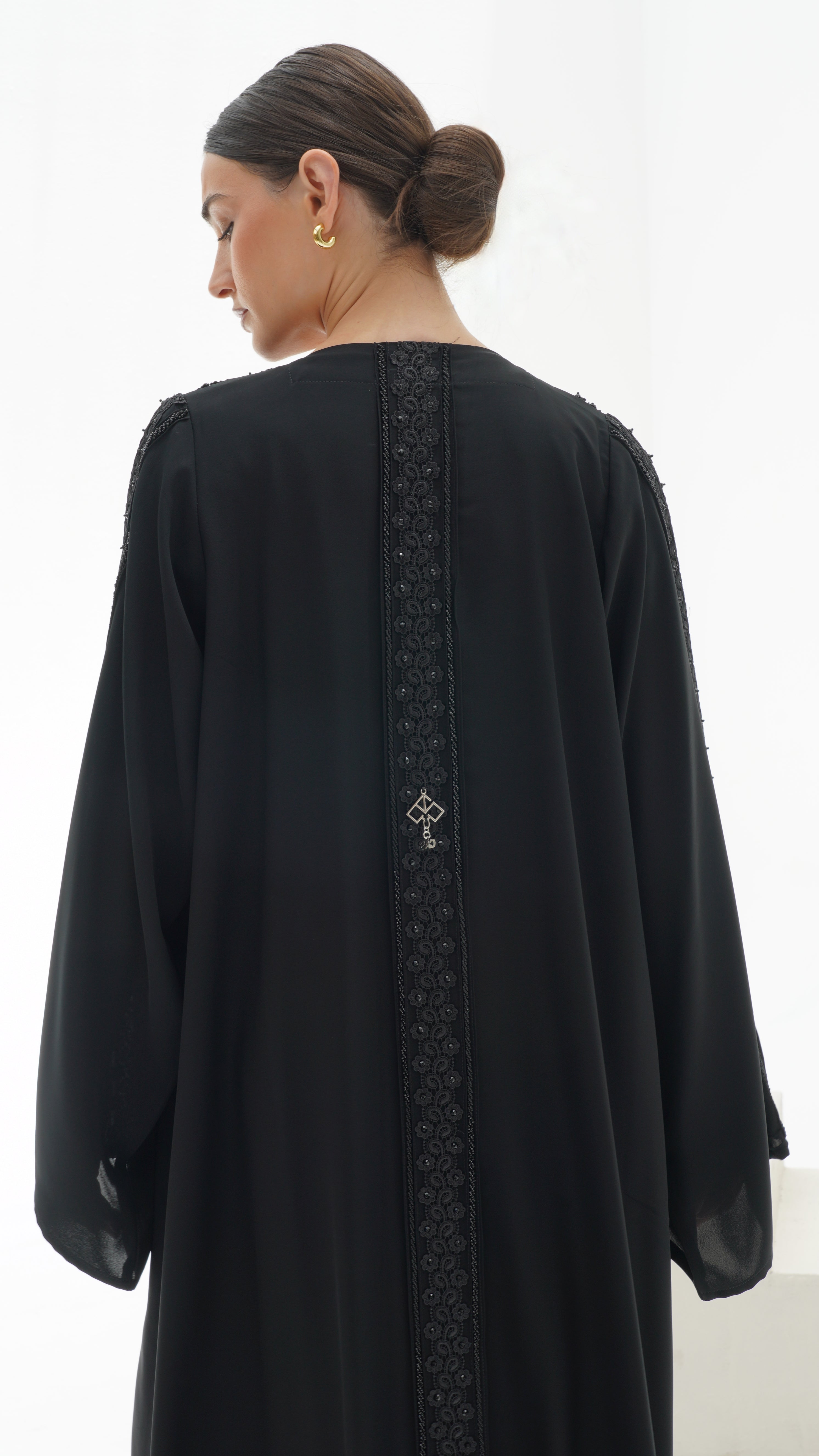 C RTW 1126 Black Abaya