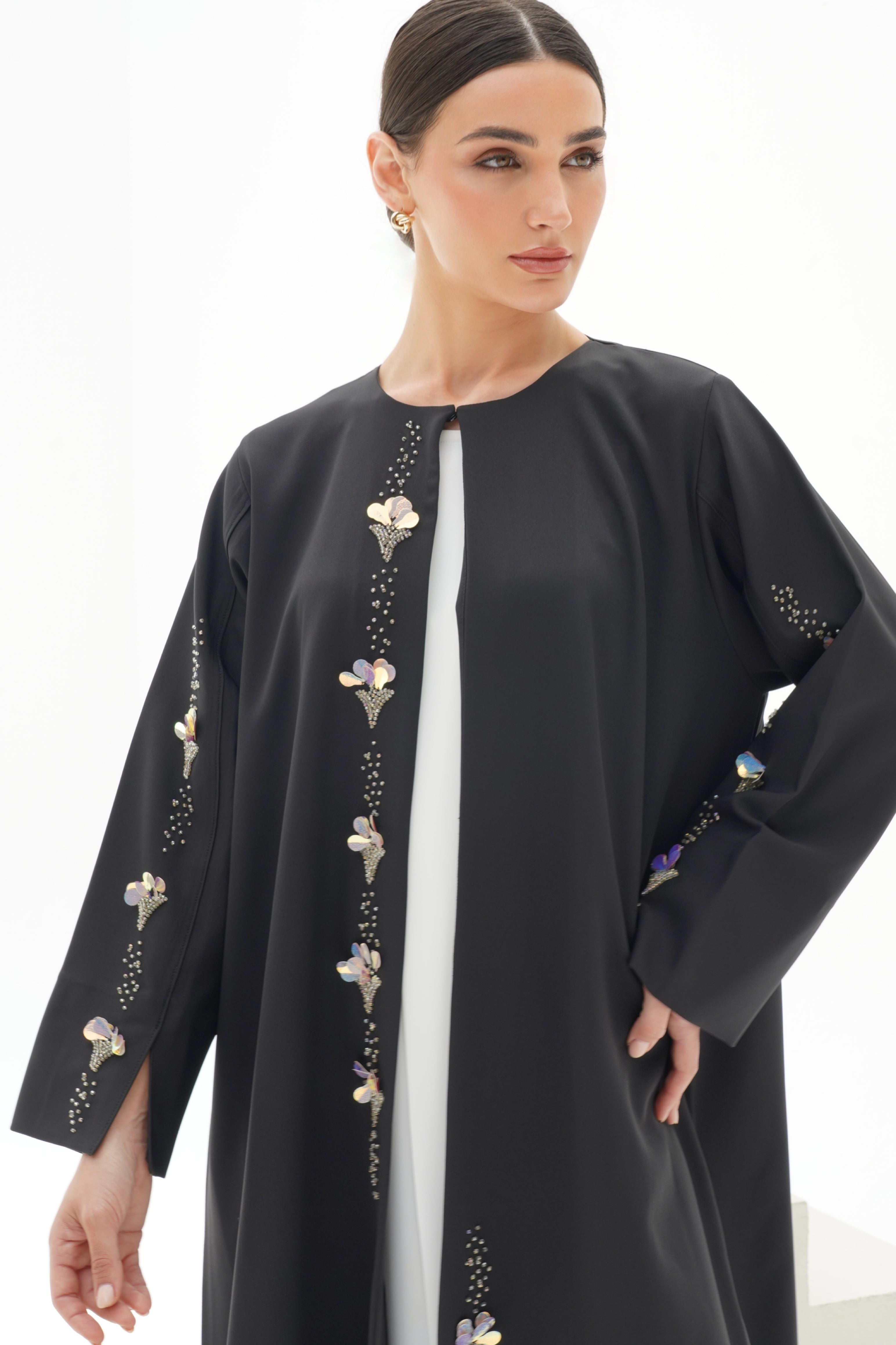 C RTW 1139 Black Abaya