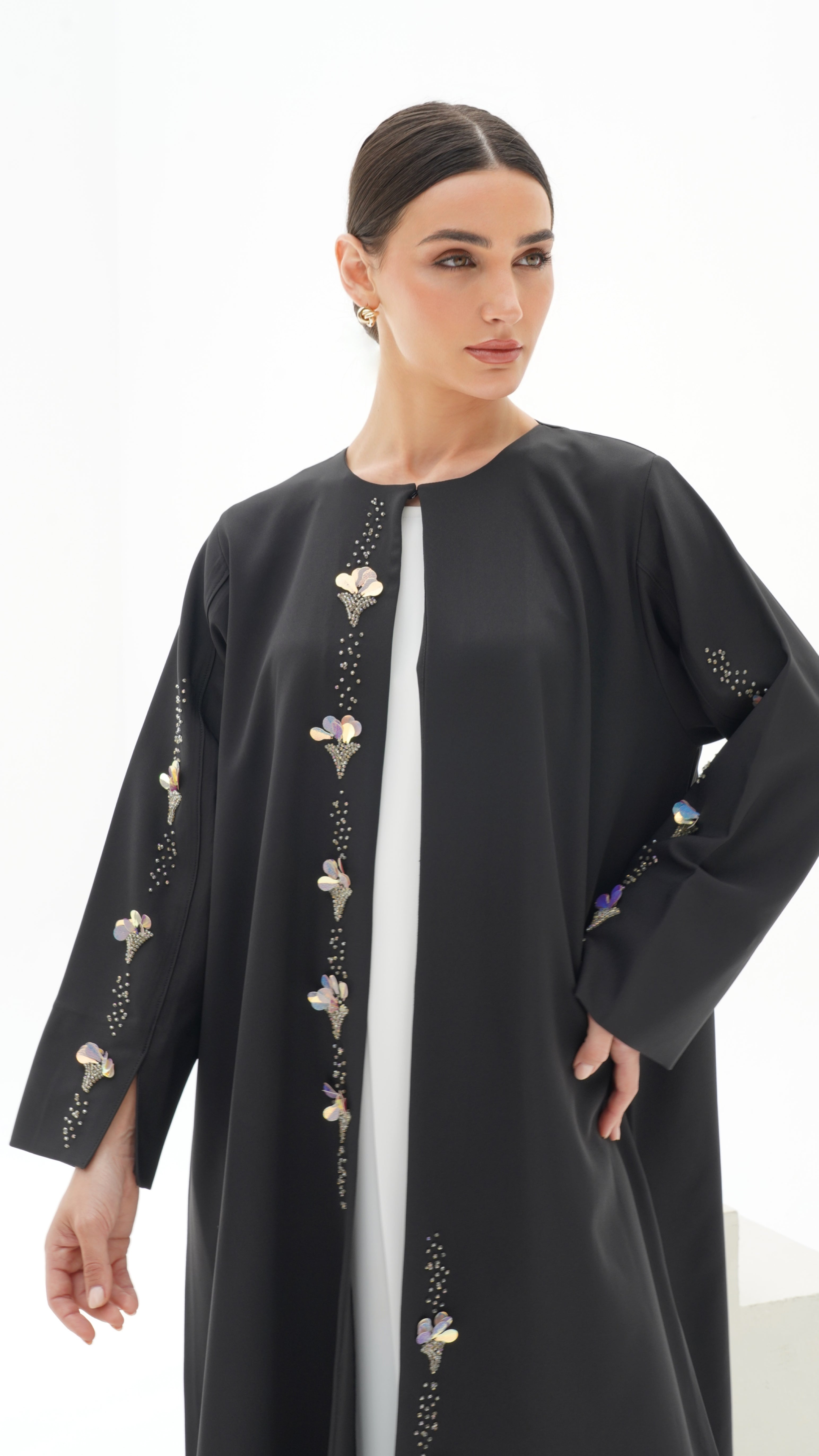 C RTW 1139 Black Abaya