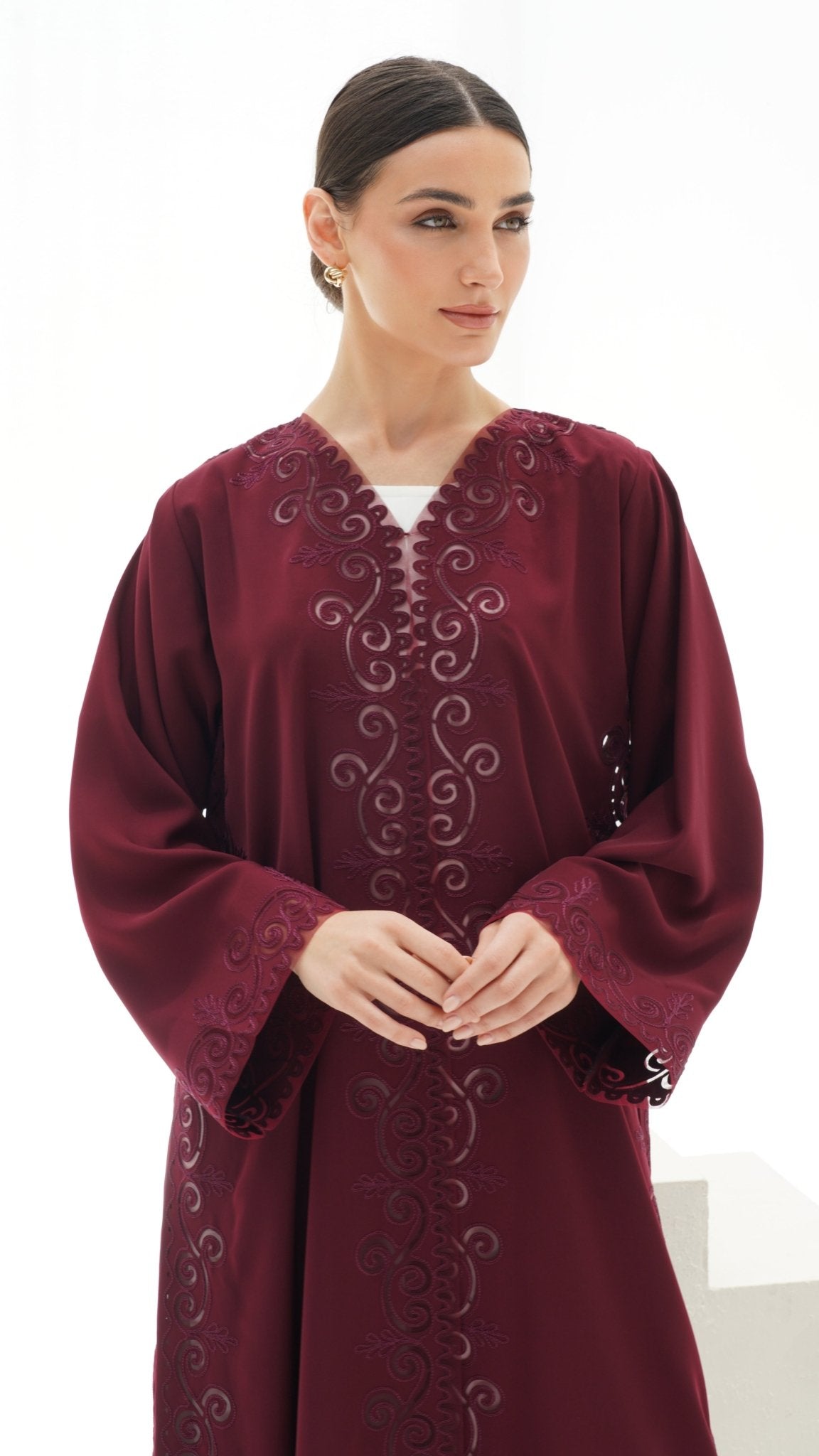 C RTW 1150 Crepe Abaya