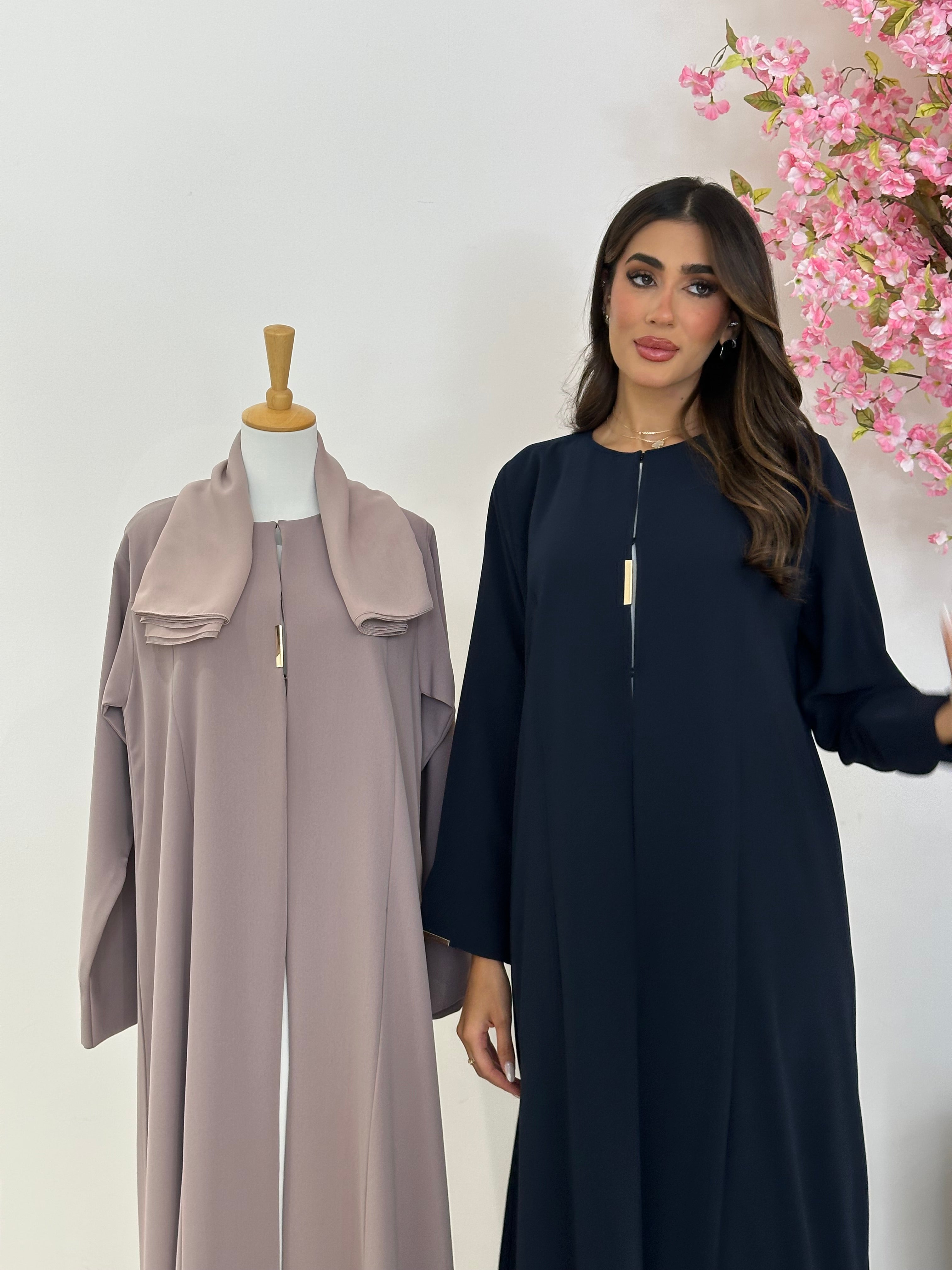 C RTW 1229-02 Tan Abaya
