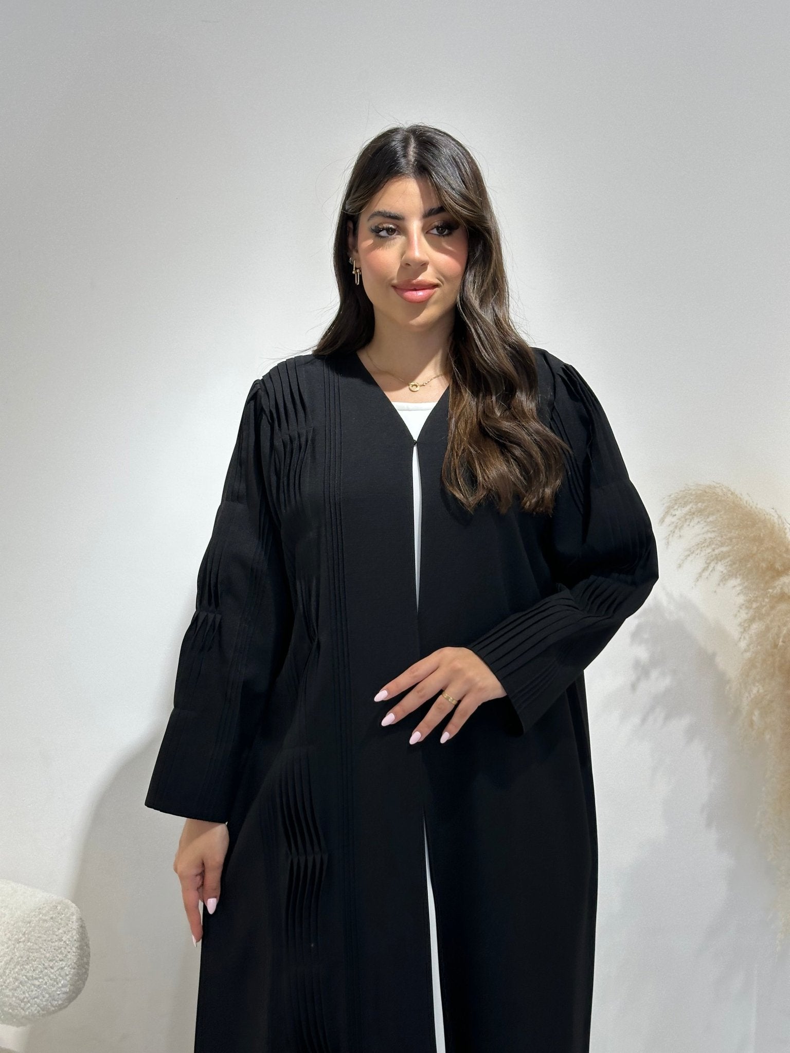 C RTW 1394 Black Abaya