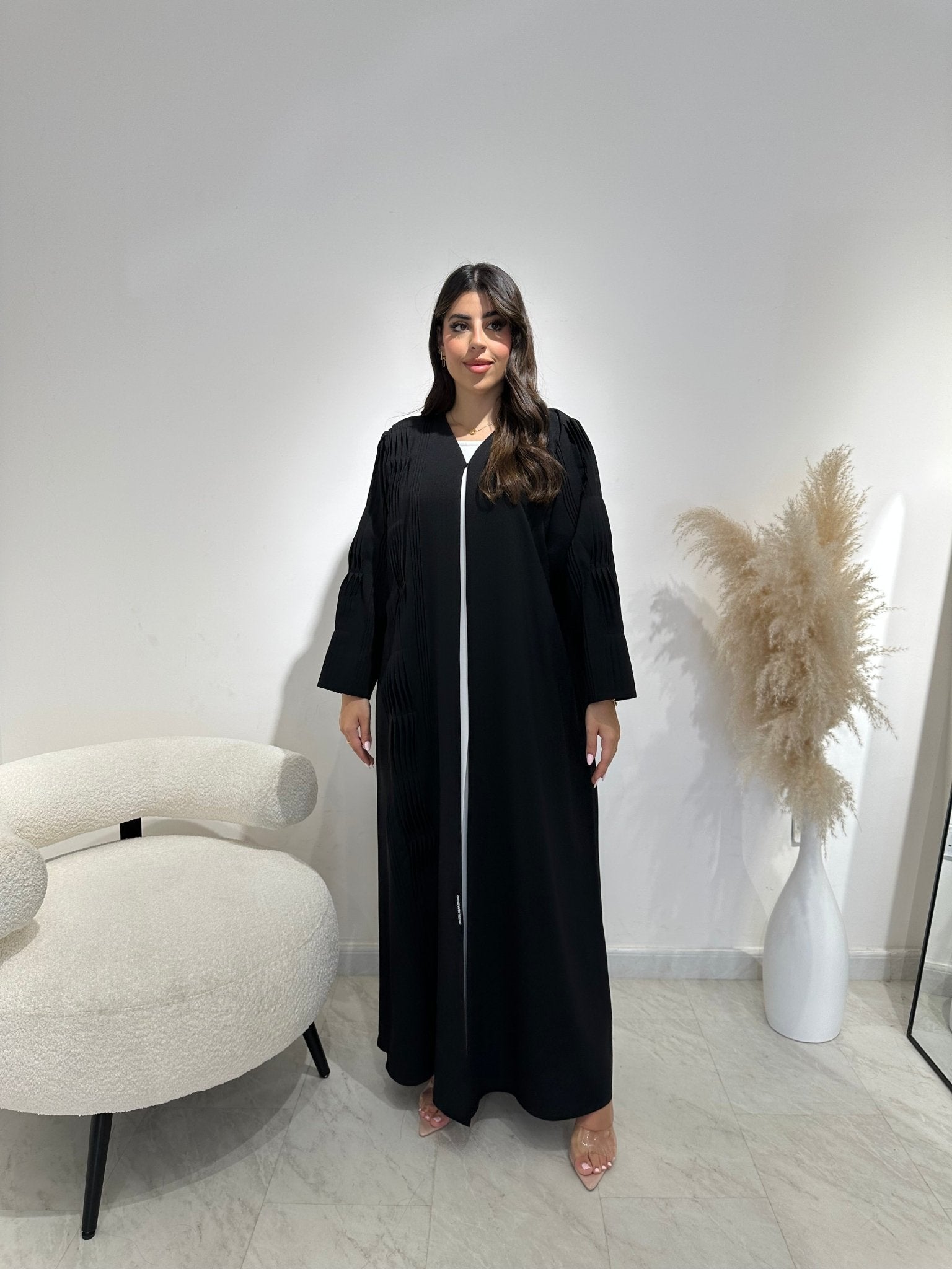 C RTW 1394 Black Abaya