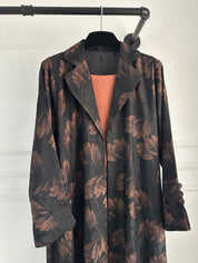 C RTW 1655 Bronze Printed Abaya