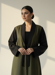 C RTW 1757 Dark Olive Abaya