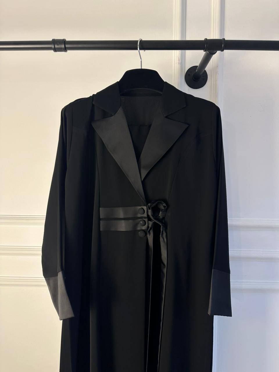 C RTW 1789 Black Abaya