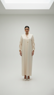 C RTW 1792 Beige Abaya