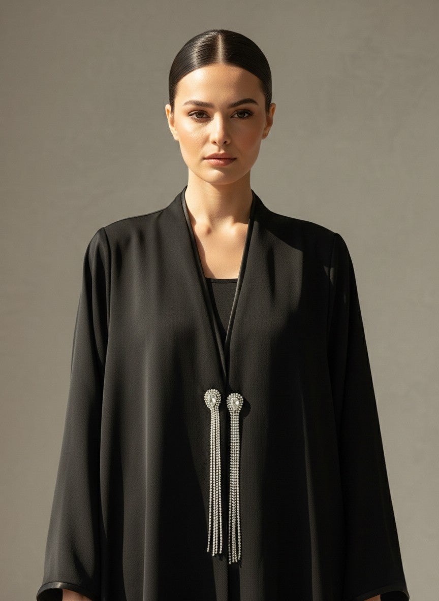 C RTW 1828 Black Abaya