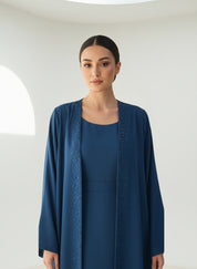 C RTW 1831 Teal Beaded Abaya