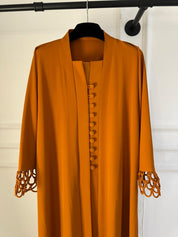 C RTW 1964 Pumpkin Orange Abaya