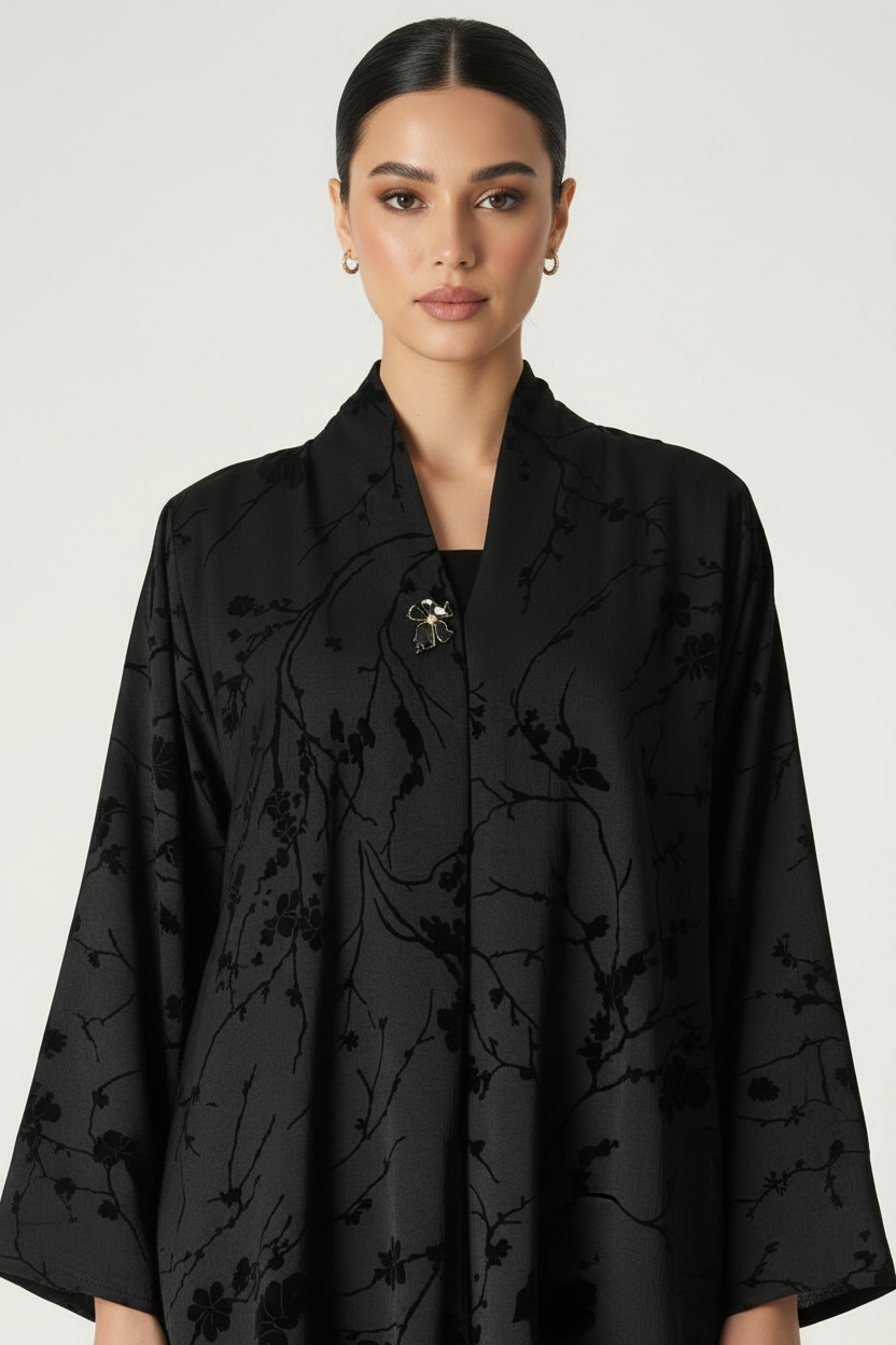 C RTW 1971 Black Abaya