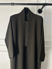 C RTW 2019-01 Dark Olive Abaya