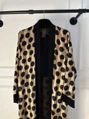 C RTW 2114 Bronze Polka Dot Abaya