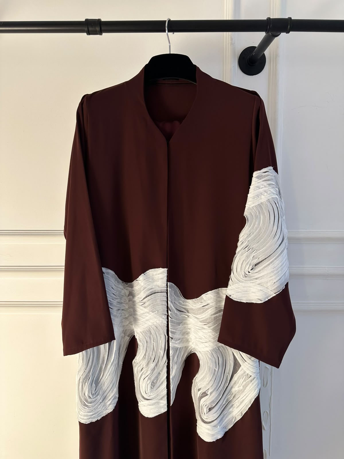 C RTW 2465 Maroon Abaya