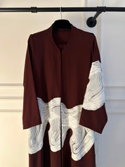 C RTW 2465 Maroon Abaya
