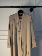 C RTW 2516 Sandstone Beaded Abaya
