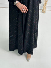 C - RTW - Black - Work - Abaya - Set - 160