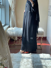 C - RTW - Black - Work - Coat - Abaya - Set - 39