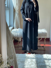 C - RTW - Black - Work - Coat - Abaya - Set - 39