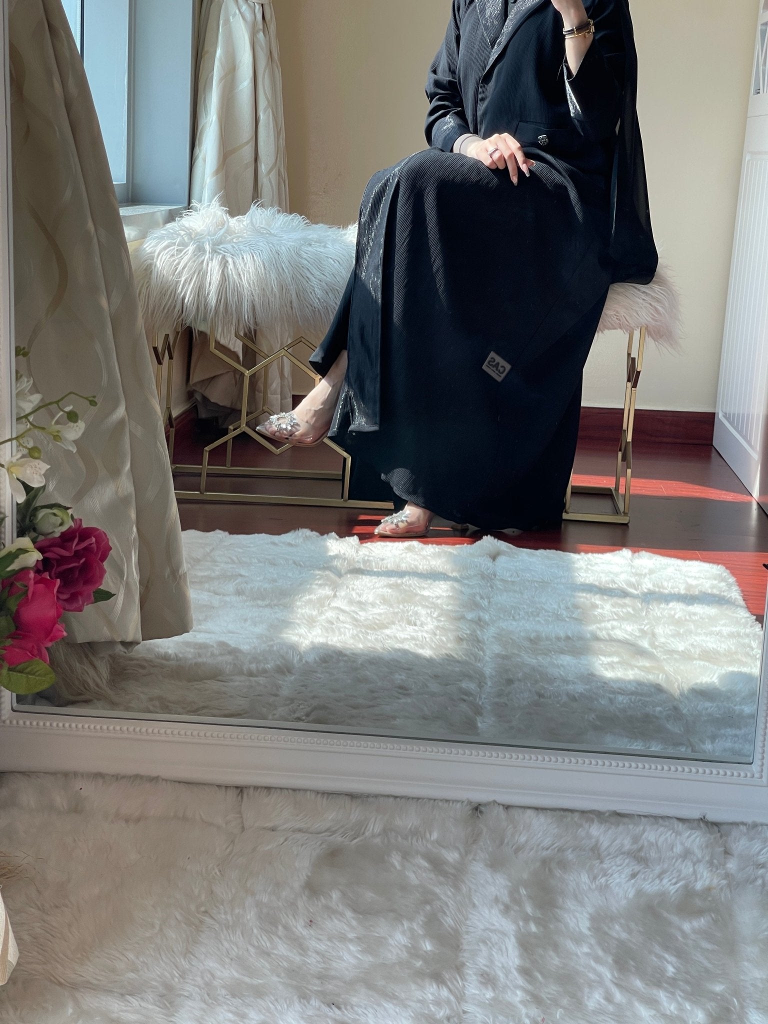 C - RTW - Black - Work - Coat - Abaya - Set - 39