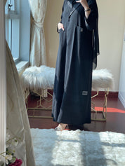 C - RTW - Black - Work - Coat - Abaya - Set - 39