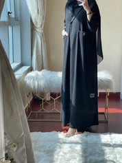 C - RTW - Black - Work - Coat - Abaya - Set - 39