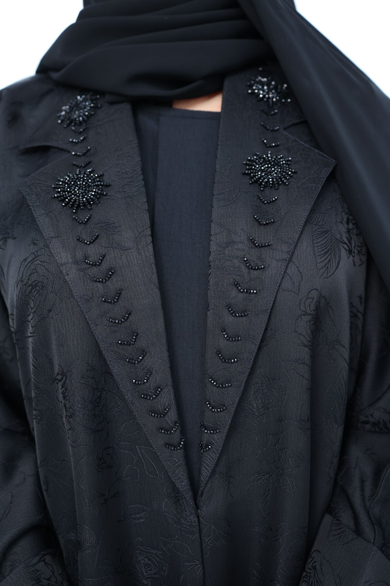 C - RTW - Black - Work - Coat - Abaya - Set - 40