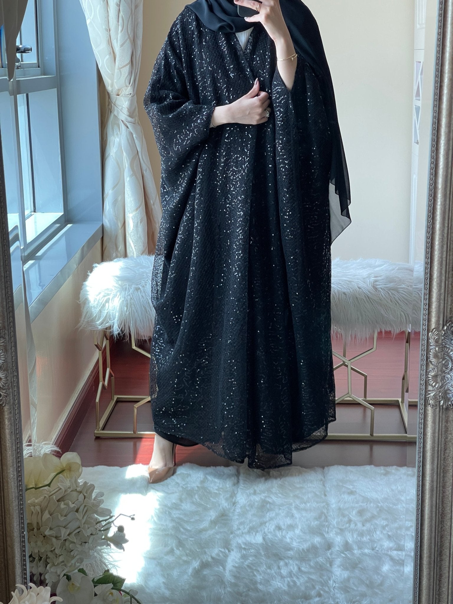 C RTW Evening Abaya 11 - FREE / 52 C RTW Evening Abaya 11 - FREE / 52