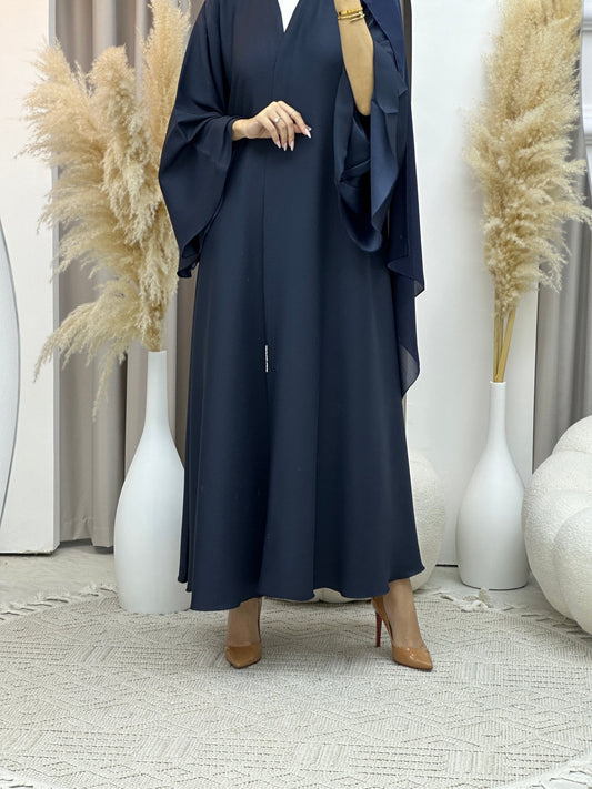 C RTW Navy Blue Kloosh Duotone Abaya