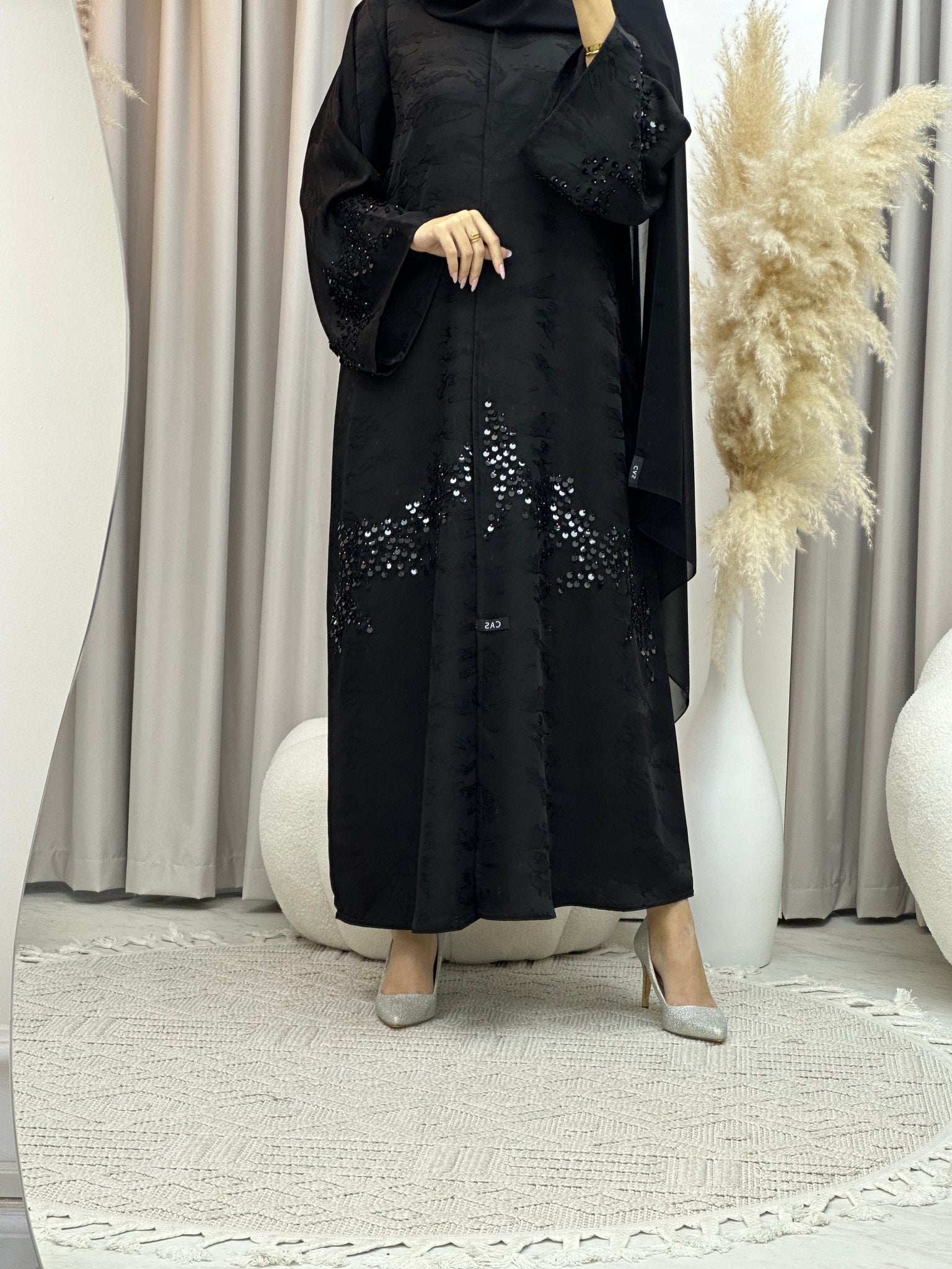 C RTW Ramadan Black Eid Abaya 100