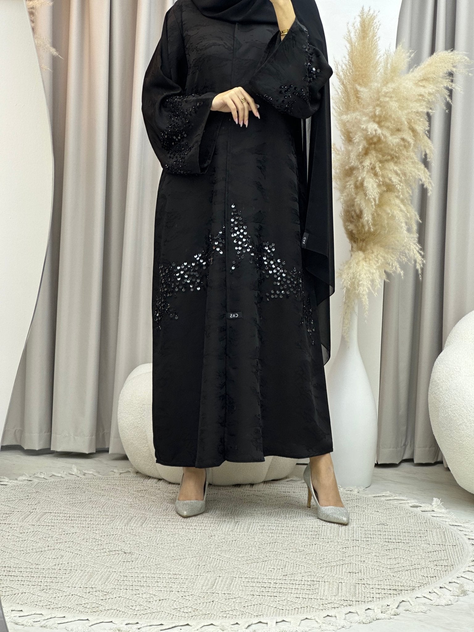 C RTW Ramadan Black Eid Abaya 100