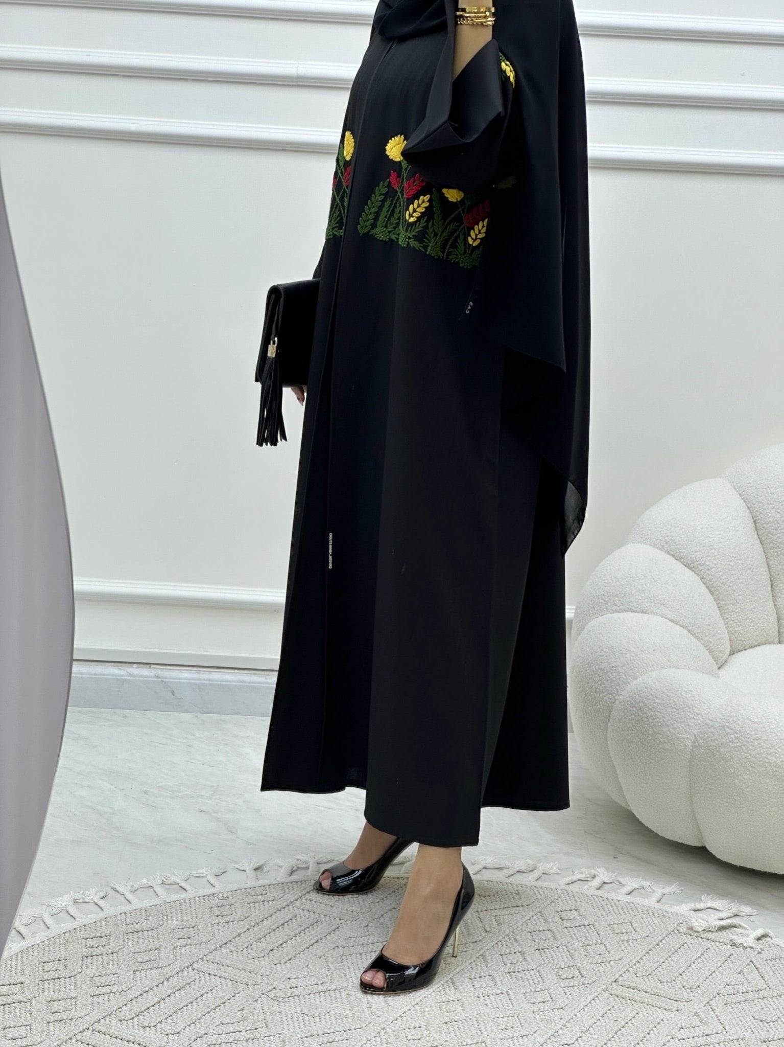 C RTW Ramadan Black Eid Abaya 30