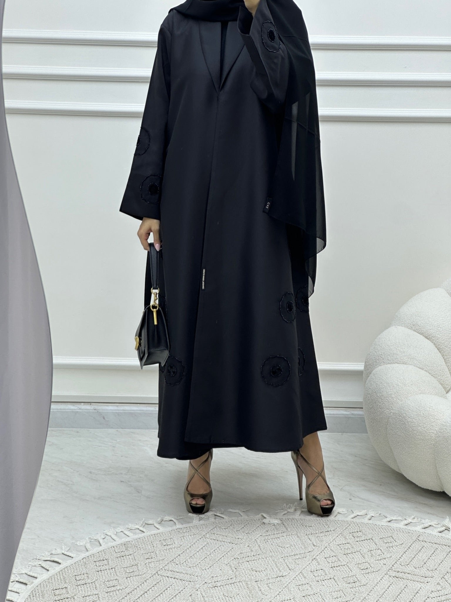 C RTW Ramadan Black Eid Abaya 41