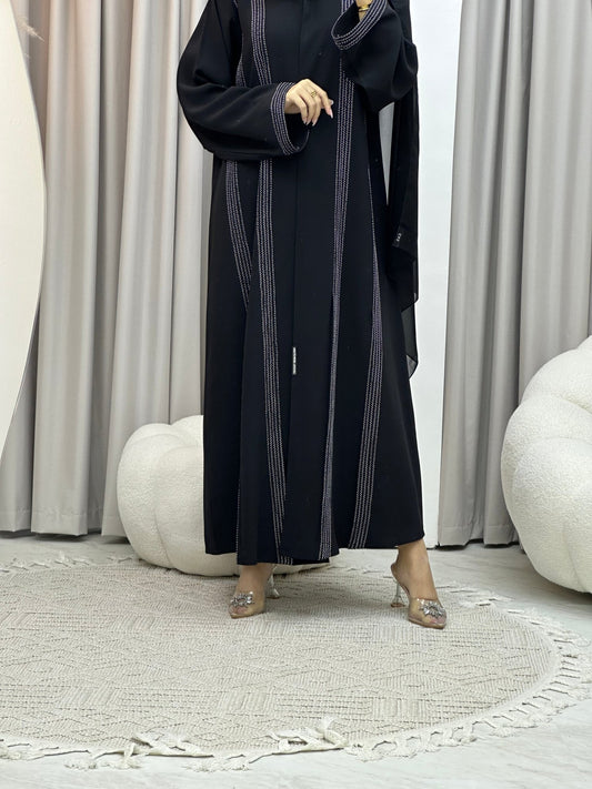 C RTW Ramadan Black Eid Abaya 94