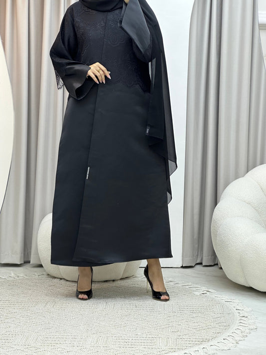 C RTW Ramadan Black Eid Abaya 98