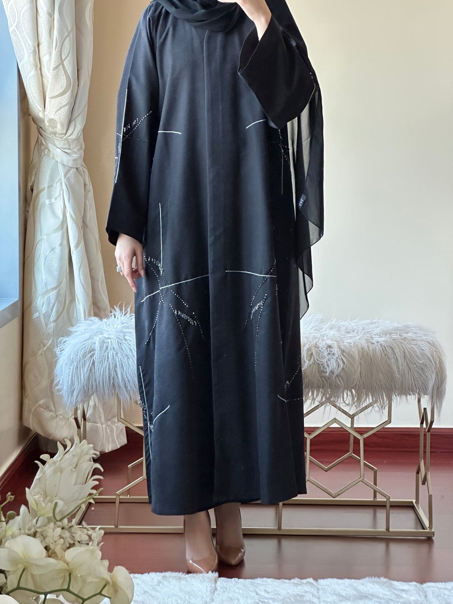 C - RTW - Work - Abaya - Set - 140